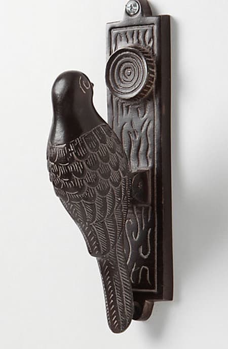 bird door knocker