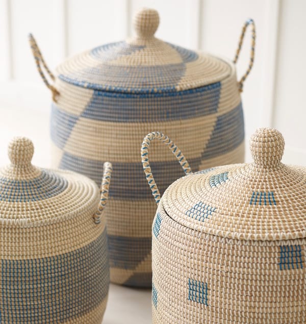 playful coordinating baskets