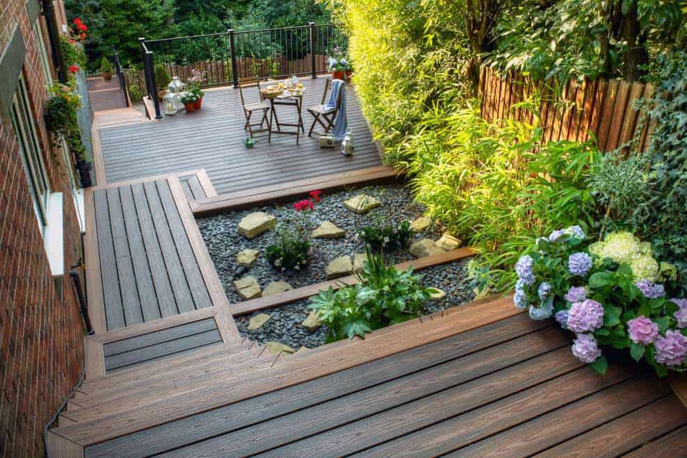 Trex decking