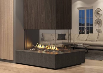 Gas fireplace