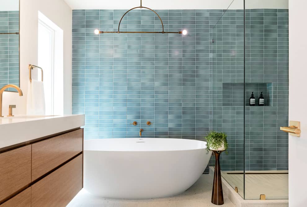 Teal tile