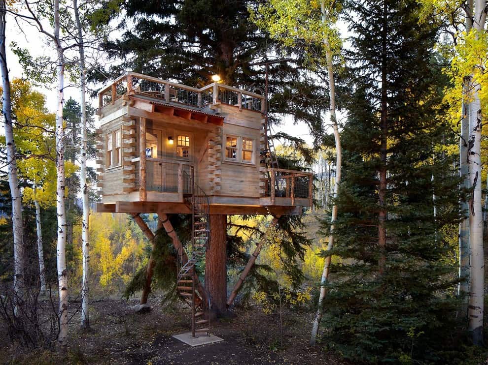 Colorado treehouse