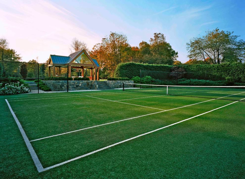 Tennis pavilion