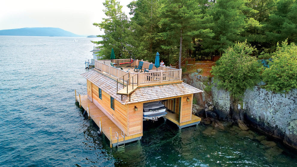 Lake George boat house