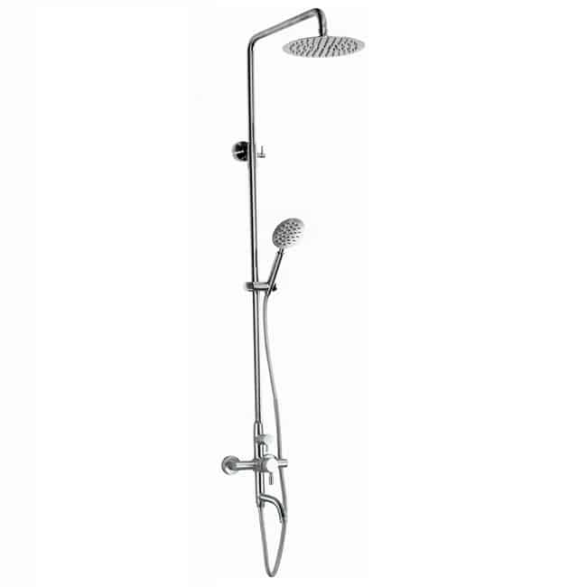 Wall mounted shower
