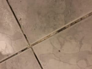 Crumbling grout