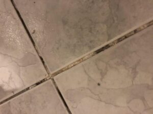 Crumbling grout