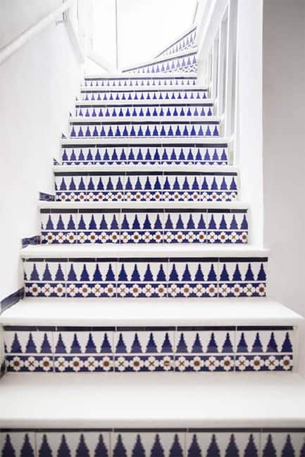 Stair wallpaper