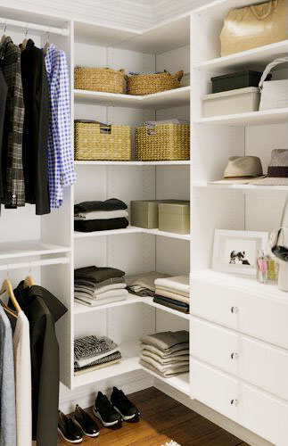 Closet corner system