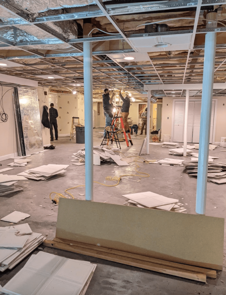 Basement Renovation From Start To Finish | HomeSquare Pro