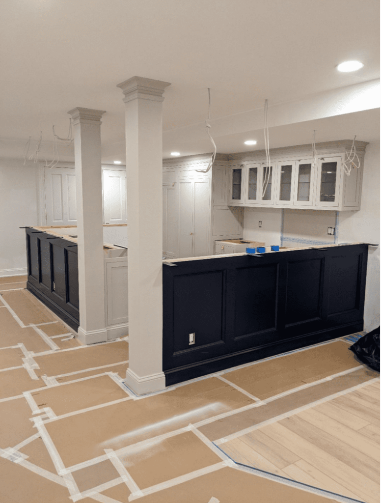Basement Renovation From Start To Finish | HomeSquare Pro
